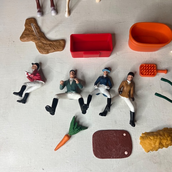 Vintage New Ray Horses & Riders Toy Figure Lot - Picture 2 of 7